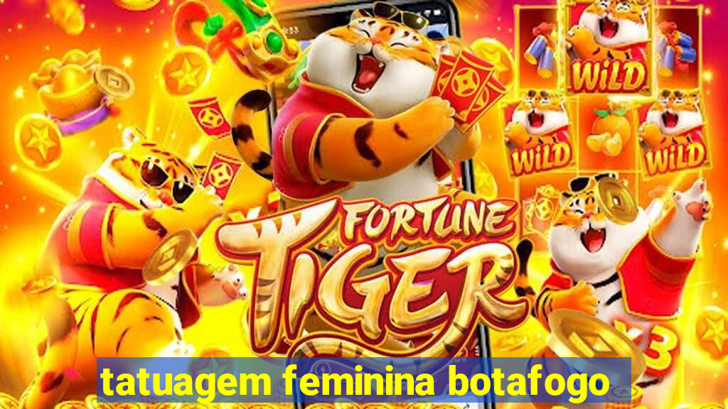 tatuagem feminina botafogo